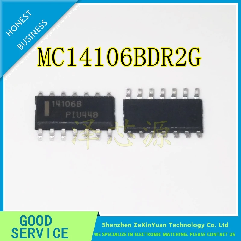 

10PCS/LOT MC14106BDR2G MC14106BDR MC14106B MC14106 14106BG SOP14