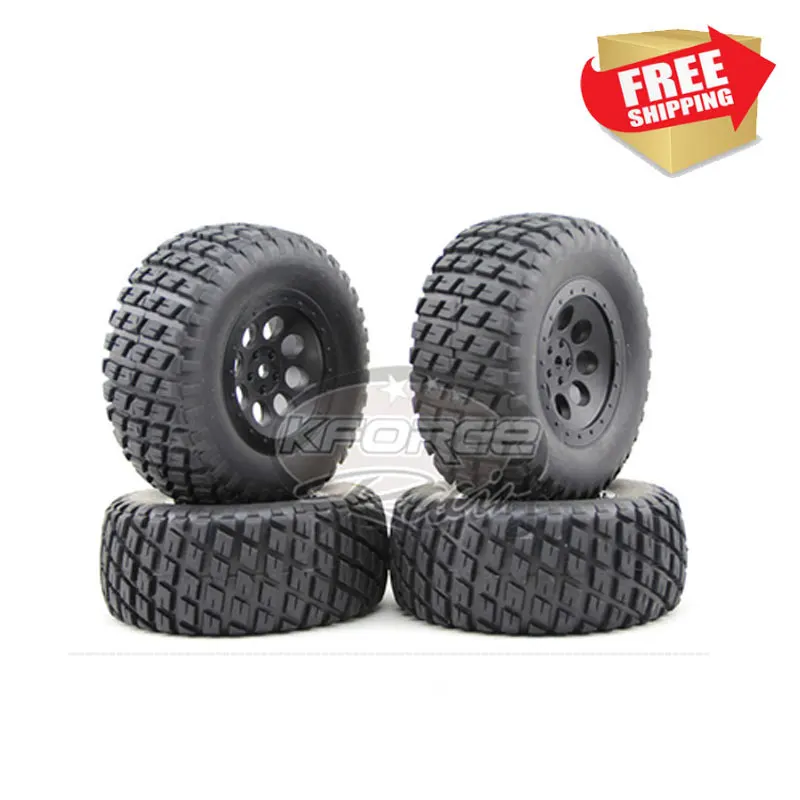 KFORCE 1/10 вездеходные короткие шины 10SC SC-A10 Vika KKPIT горные крысы RC автозапчасти 4 шт |