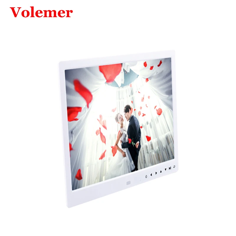 

Volemer new Digital Frame 13 inch high definition Touch button electronic photo album video advertising machine digital brochure