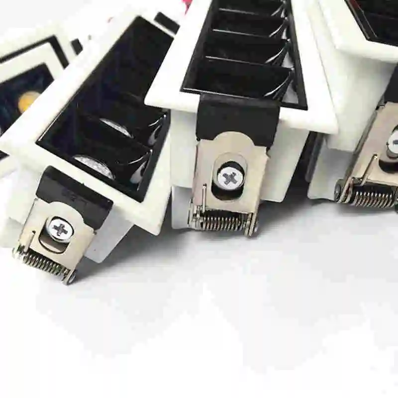 Сверхъяркий Встраиваемый светодиодный точечный светильник COB 5x3 Вт настенный с