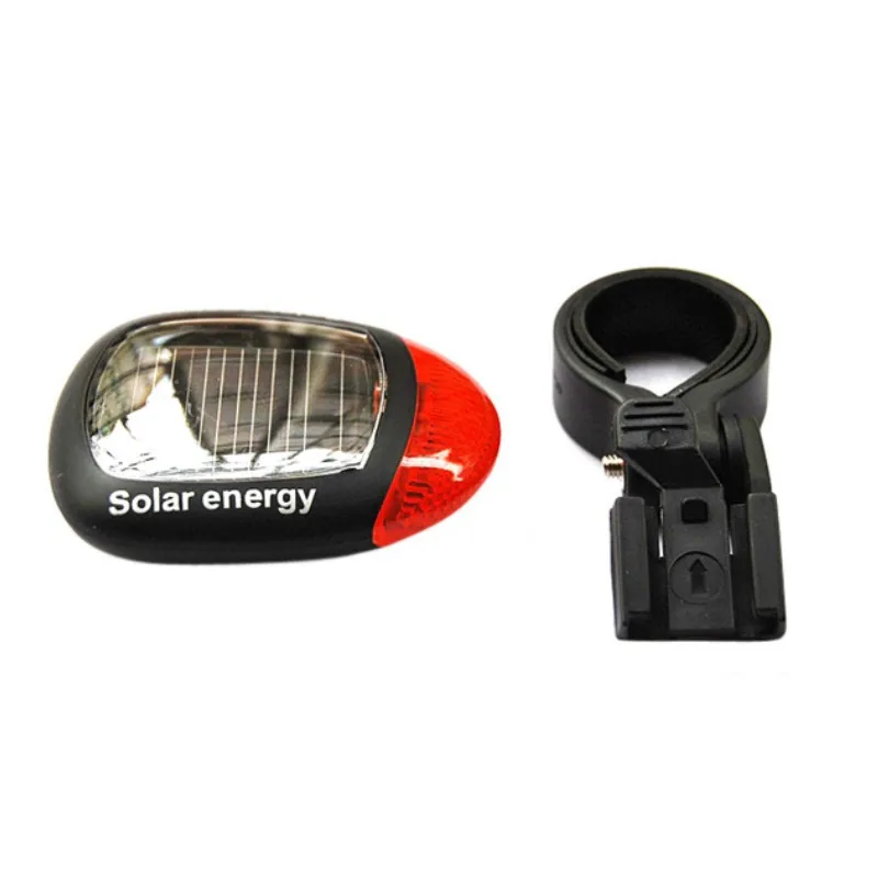 Best Bike Solar Energy Light Rechargeable LED Seatpost Lamp Bicycle Accessories Bike Back  Rear Tail Light Cycling Bicycle Reflector 1
