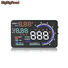 BigBigRoad Car Windscreen Projector OBD2 II EUOBD HUD Head Up Display For Kia Sedona RIO Cadenza Forte Sorento MK1 Soul kx5 kx7