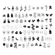 Celebration Symbols Letter Pack - For A4 / A5 CINEMATIC LIGHTBOX - Cinema Sign
