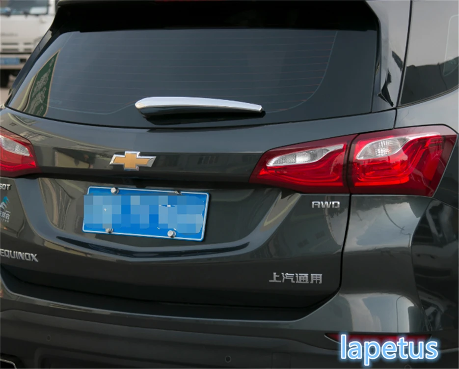 

Lapetus Rear Windshield Window Wiper Decoration Frame Cover Trim A Set Fit For Chevrolet Equinox 2017 2018 2019 2020 ABS