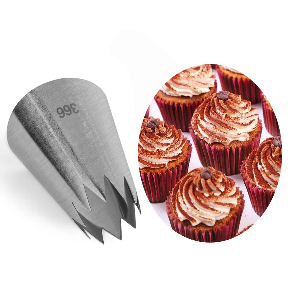 

Large Ice Cream Nozzles Pastry Cake Decorating Tools Icing Piping Nozzle Tips Cupcakes Baking Bakeware Pastry Making