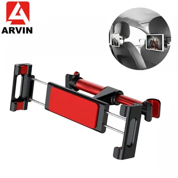 

Back Seat Tablet Phone Car Holder For iPad Air Mini 2 3 4 Pro 12.9 Universal Adjustable Car Headrest 5-13'' Mount For iPhone XS