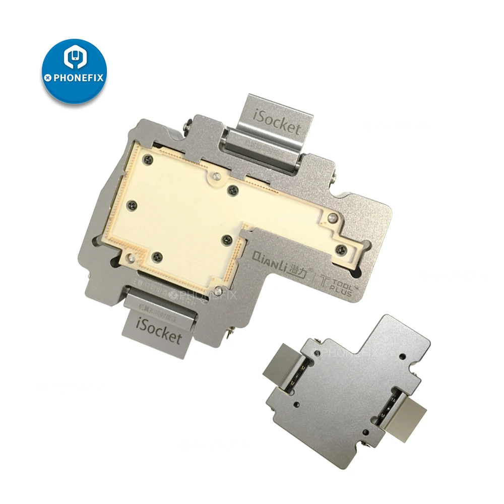 

Qianli ISocket Jig phone motherboard Upper Lower Layers Logic Board Test Fixture for iphone X logic board iSocket test fixture
