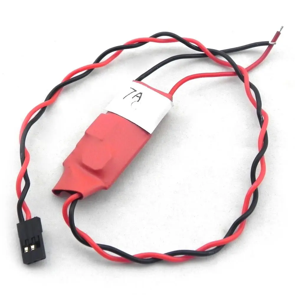 

NEW 7A UBEC Input 9-35V 3-8S Lipo battery Output voltage 5.25V +/-0.5V