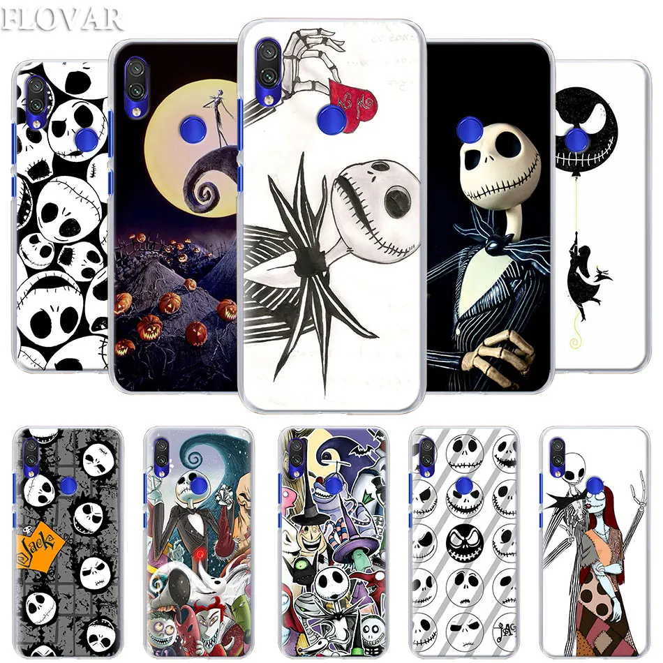 

Nightmare Before Christmas halloween Phone Case for Xiaomi Redmi 7 5 6 Pro Note 7 Pro 5 5A 6 Mi A1 A2 8 Lite 9 Case Coque