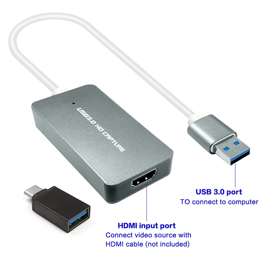 EZCAP USB 3 0 HDMI Игровая коробка для видеозахвата 1080P 60fps Бесплатный драйвер PS3 PS4 XBOX ONE