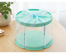 Clear Round Cake Box