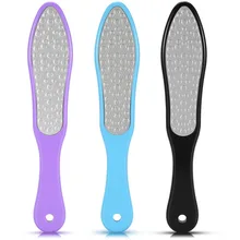 Двухсторонняя пилка для ног Dead удаление натоптышей из нержавеющей стали Педикюр Рашпиль для ног пилка для кутикулы Fle для ухода за ногами ног Footholds