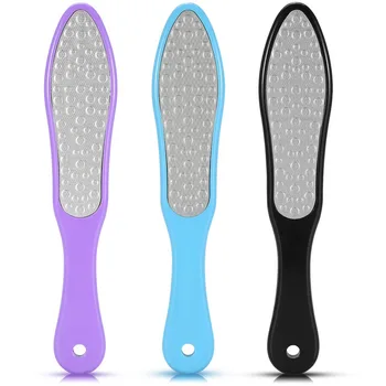 

Double Sided Foot File Dead Skin Callus Remover Stainless Steel Pedicure Foot Rasp File Cuticle Fle for Legs Care Feet Footholds