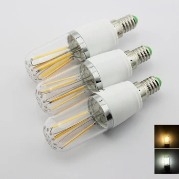 

6pcs/lot 3W 6W E27/E14 COB LED filament bulb light Energy Saving LED corn filament lamp Epistar low consumption AC110-240V