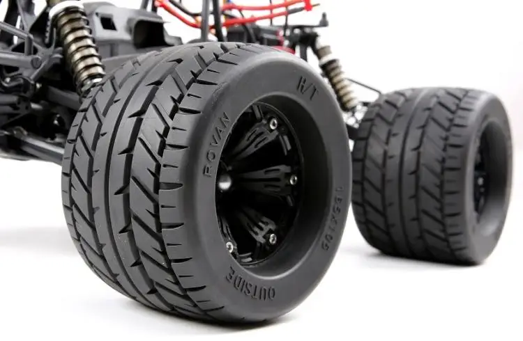 Rovan MONSTER BRUSHLESS TRUCK Road Wheel And Tyre fit 1/8 SAVAGE XL FLUX 4 6 5 9 RC CAR Part | Игрушки и хобби