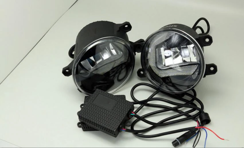 Автомобильный задний бампер противотуманный фонарь для головы светильник Защитные чехлы для сидений, сшитые специально для Mitsubishi Lancer Дневной светильник светодиодный автомобильные аксессуары daylamp для 2008~ год для Lancer противотуманная фара