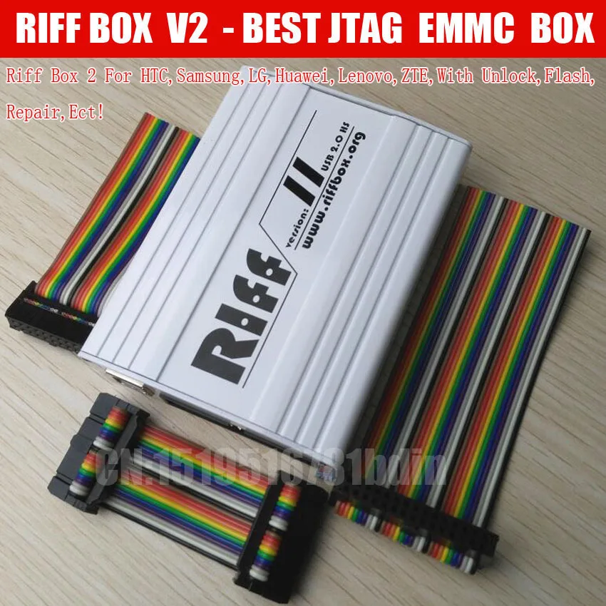 

Latest Riff Box - Best Jtag For HTC,SAMSUNG,Huawei Unlock&Flash&Repair With 2 pcs flat cables All 5+ Feedback+ Fast shipping