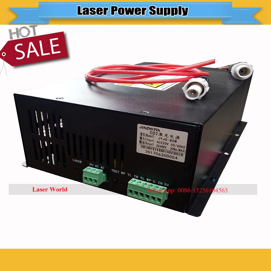 

80W CO2 Laser Power Supply for CO2 Laser Engraving Cutting Machine power supply