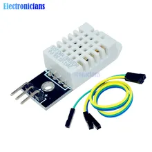 DHT22 AM2302 Цифровой Датчик температуры и влажности модуль для Arduino Заменить SHT11 SHT15 с кабелями Dupont
