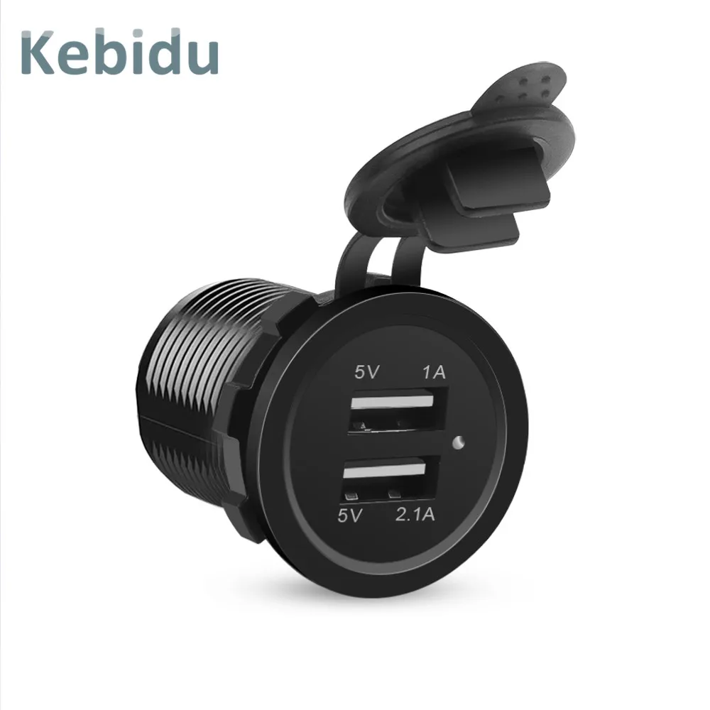 Портативное универсальное автомобильное зарядное устройство Kebidu 5 в 2 1 а/1 А с
