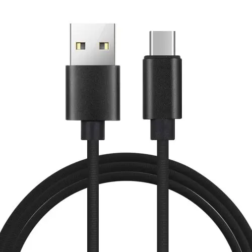 1 шт. кабель type-C USB C 3,1 Быстрая зарядка 2 а кабель для передачи данных Android Быстрая зарядка для samsung Xiaomi Redmi Note 7 2 м длинный шнур провод - Цвет: black