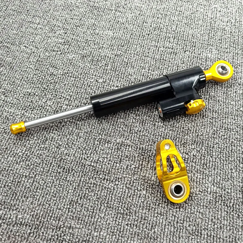 255mm10in Universal CNC Steering Damper Stabilizer Linear Reversed Safety Control lMotorcycle Accessories for KTM Vespa Yamaha (10)