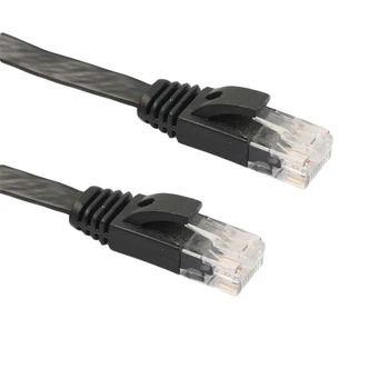 

Internet Network Cable RJ45 Patch LAN Cable Connector 1m/3m/5m/10m/15m Aurum Cables Flat CAT6 Flat UTP Ethernet