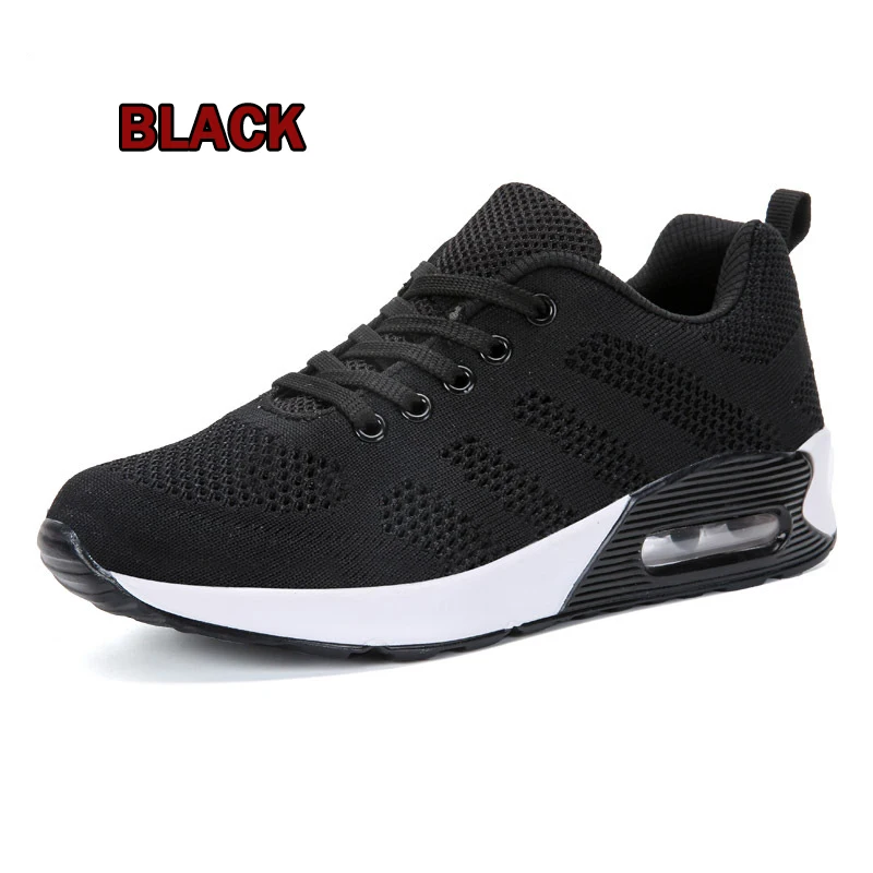 

2018 Woman Outdoor Breathable Comfortable Couple Shoes Lightweight Athletic Mesh Sneakers Women High Quality Sport Running Shoes