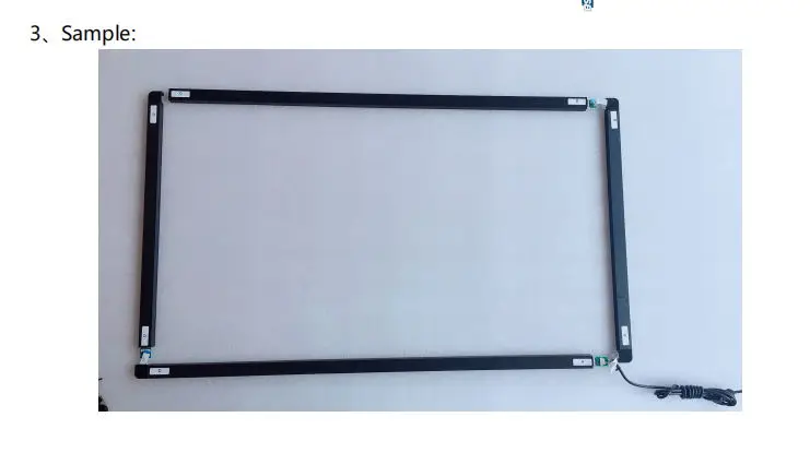 touch screen frame