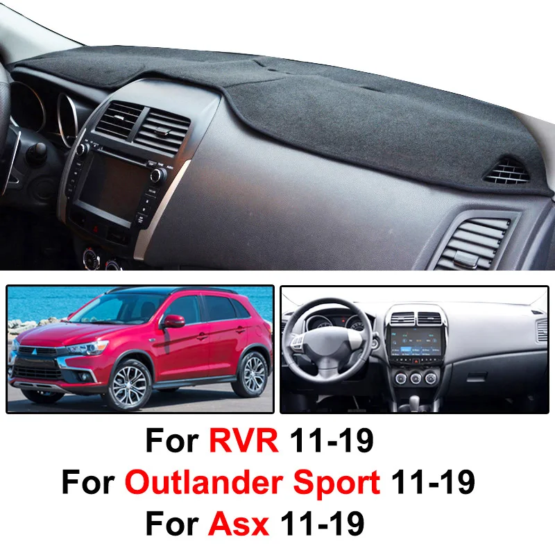 Коврик для приборной панели Mitsubishi ASX RVR Outlander Sport 2011 2017 2018 защита от грязи