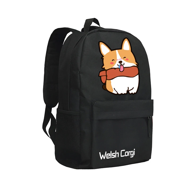 

Zshop Hello Shiba Inu Doge Backpack Oxford Luminous Shoulder Bags Teenagers Doge SHIBA INU Backpack School Bag Boys Mochila