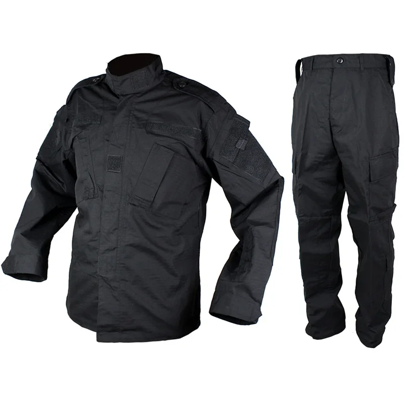 Beauty outdoor black uniform