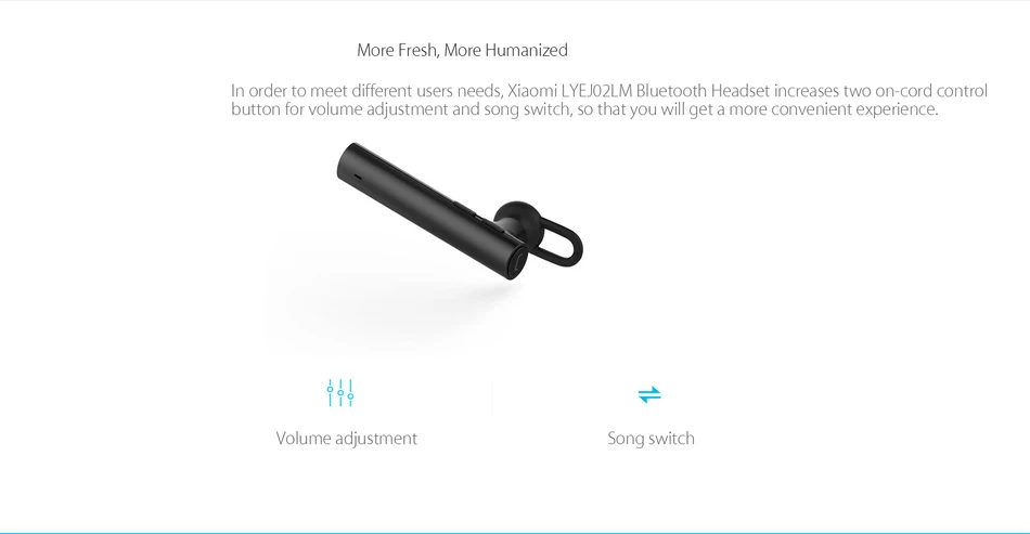 Xiaomi mi беспроводной Bluetooth 4,1 наушники встроенный mi c на шнуре управления спортивные наушники Handfree гарнитура для телефона