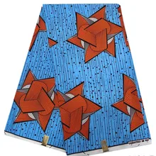 Дешевая африканская ткань с принтом высокого качества настоящая восковая печать ткань нигерийская Анкара хлопок Африканский Воск 1401