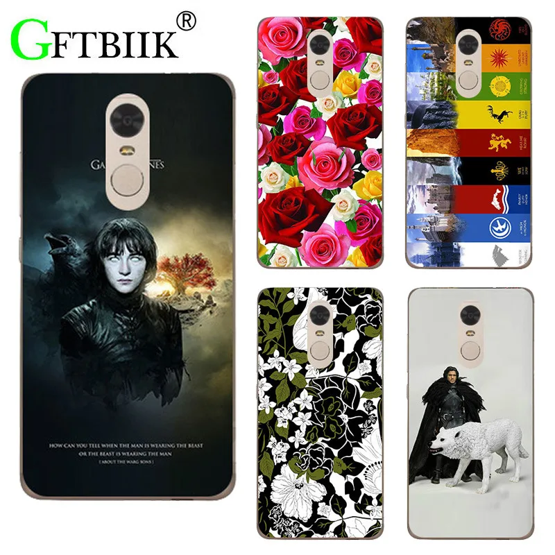 

For Game Of Thrones 7 Case For Xiaomi Redmi Note 4 Note4 Pro Prime 5.5 Cover Hard Plastic Printed Phone Back Shell Football Case