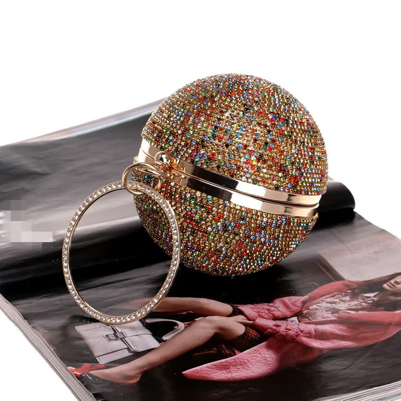 Luxy Moon Evening Bags For Party Colorful Gold