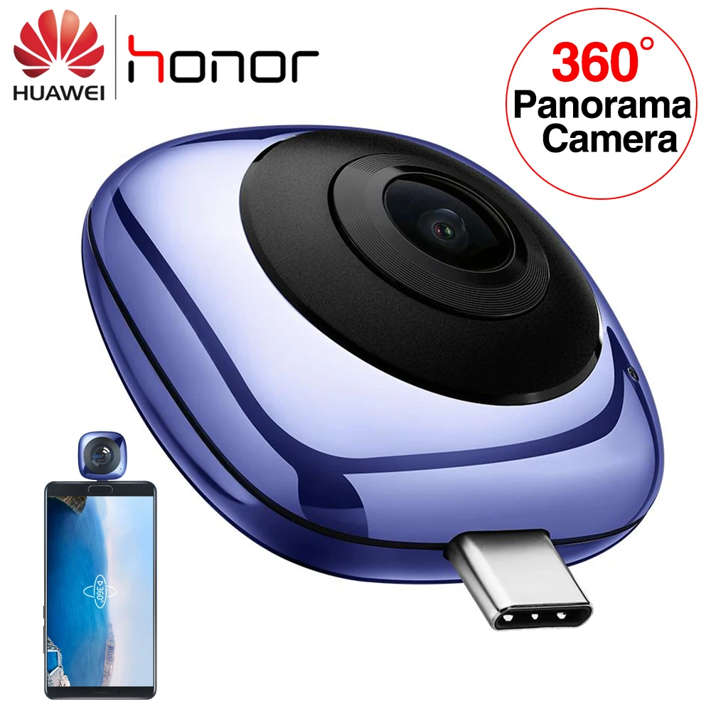 

Original Huawei 360 Panoramic camera Lens Envizion Hd 3D live motion camera 360 degree wide Angle Android Mobile Phone External