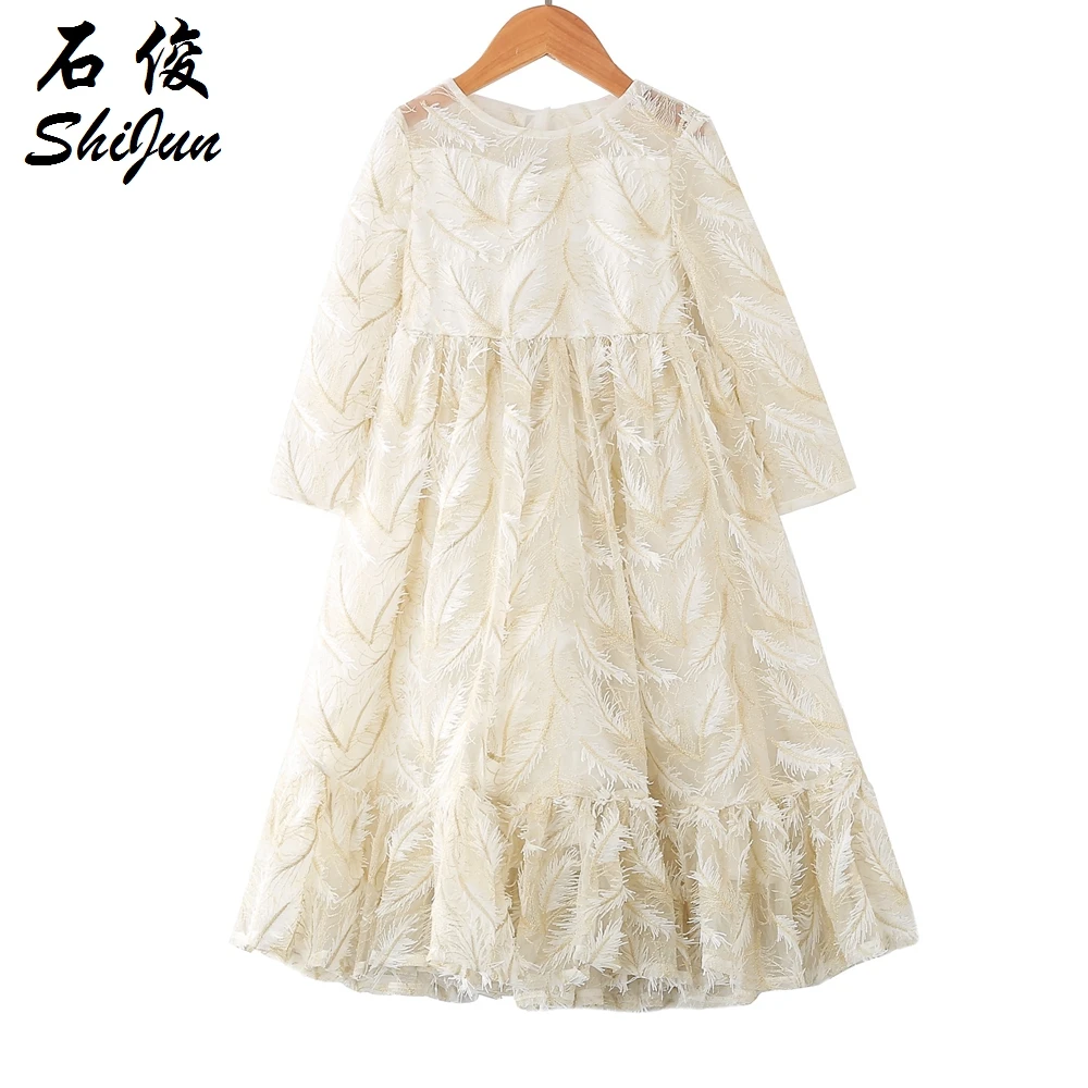 MyLittleOne 2019 Summer Girls Birthday Dresses New Rococo Feather Luxury Lace Dress for | Детская одежда и обувь