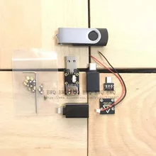 USB Killer V3.0 реплика-215VDC USBKiller мини высоковольтный импульсный генератор Geek качок озорство игрушка лучше, чем темно-фиолетовый