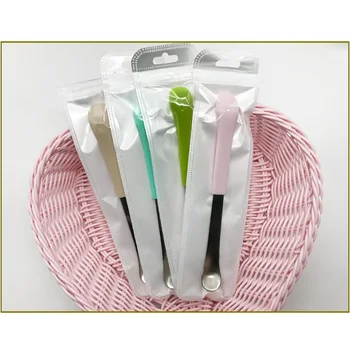 

Baby Spoons Feeding Dishes Tableware For Children Flatware Cutlery Spoon Silicone Safety Tableware Infant Learning Spoons 13