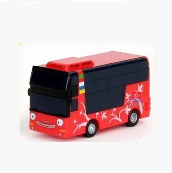 Маленький автобус tayo Cito модель мини пластиковый oyuncak автомобиль Детский миниатюрный двухэтажный tayo школьный автобус детская игрушка Рождественский подарок