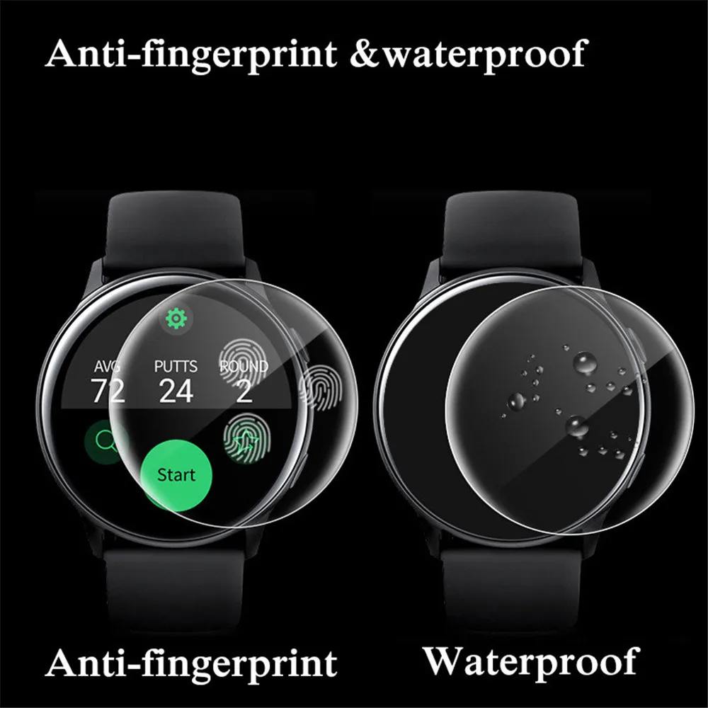 HD TPU фильм вода гель мягкая пленка для Samsung Galaxy Watch активные часы HD фильм для Galaxy Watch актив