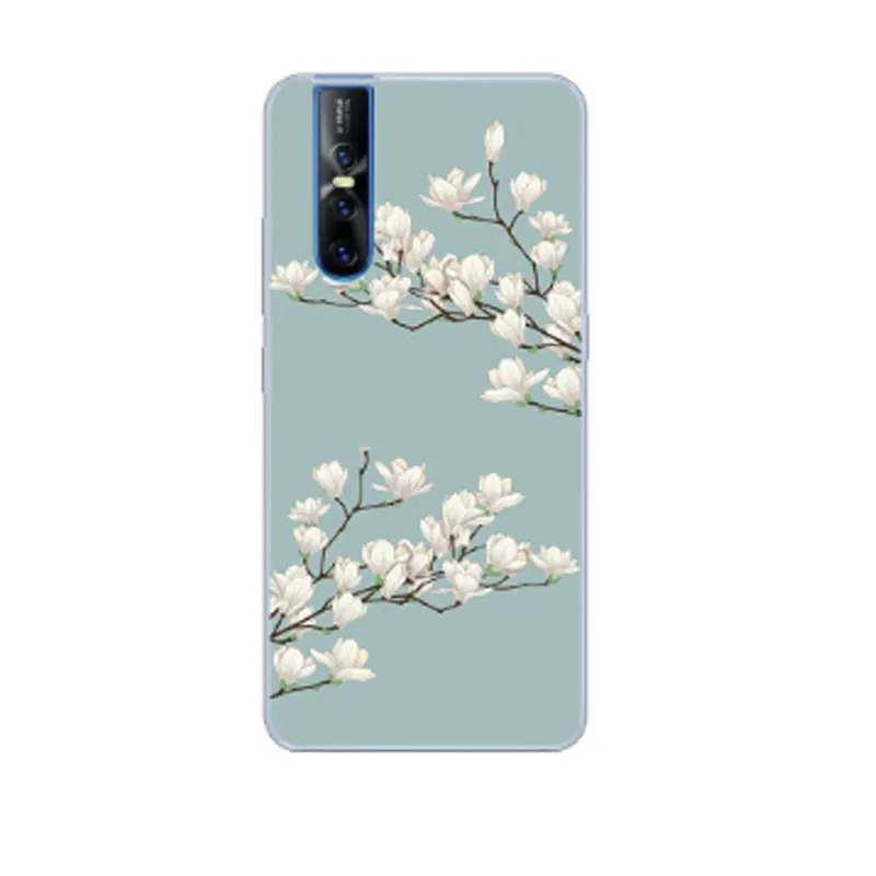 Phone Case For Vivo V15 Pro Case Silicone Soft TPU Cute Cat Printed Back Cover For Vivo V15 Pro V15Pro V 15 Pro Case Capa Fundas