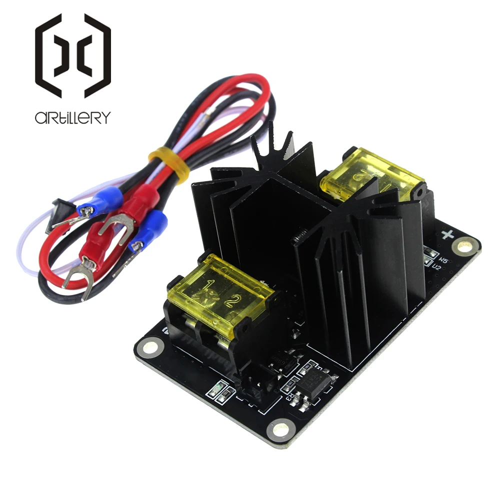 

Add-on Heated Bed Power Expansion Module Hot Bed Module High Power MOS Tube Module with Cable Tube