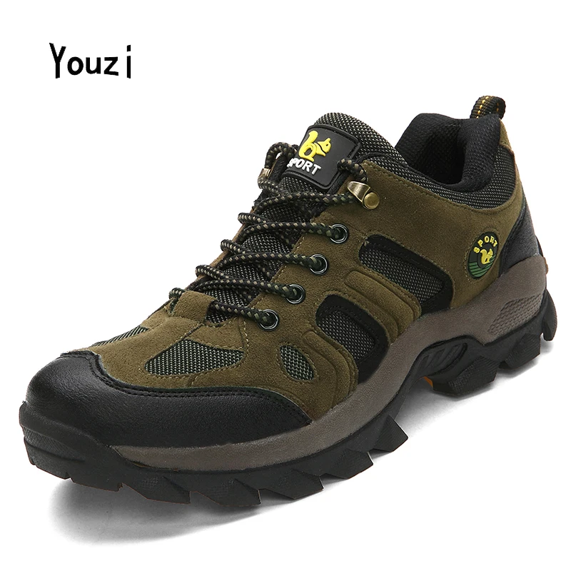 High Quality Brand Outdoor Boots Hiking Shoes Autumn Mens Sport Shoes Trekking Mountain Climbing Hunted Shoe Men Stable Sneakers