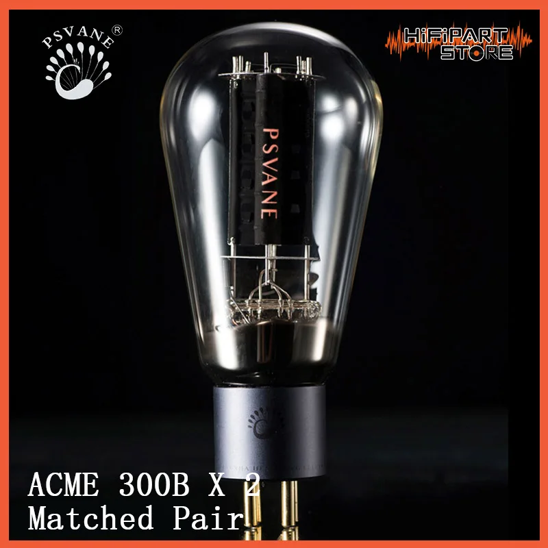 

PSVANE Premium ACME 300B Vacuum TUBE WE300B Upgrade Replace EH JJ 300B Hifi Tube AMP DIY Factory Test&Match 24-Month Warranty