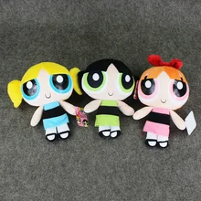 1pcs The Powerpuff Girls Bubbles Blossom Buttercup plush Stuffed Toy
