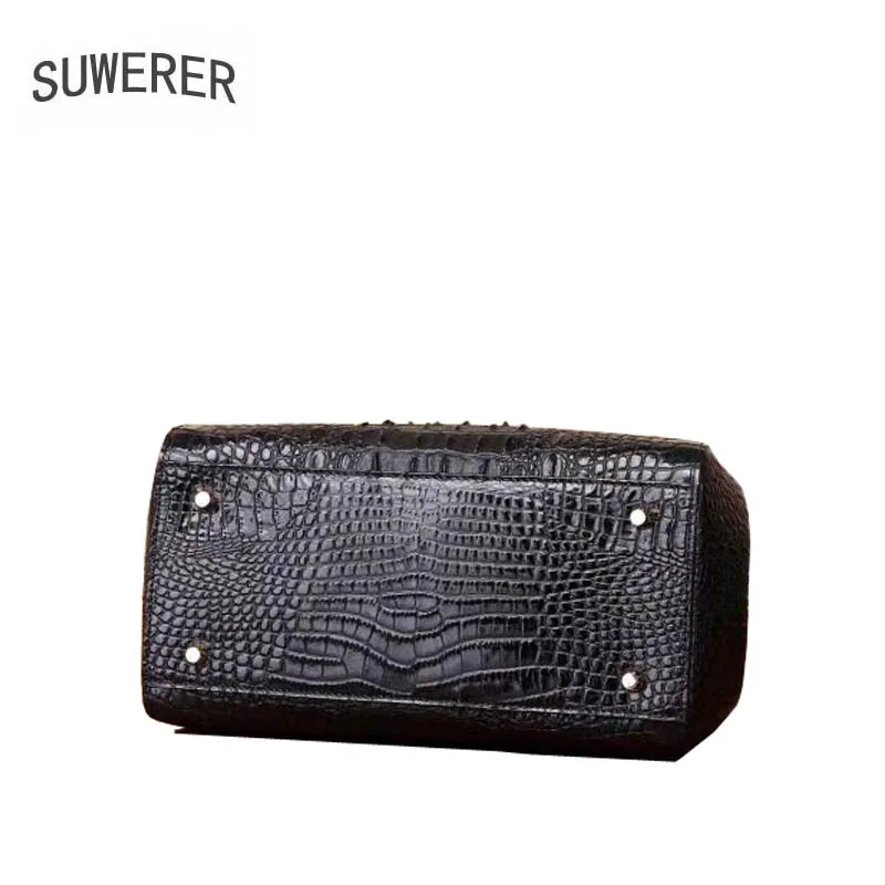 Новинка 2019 женские сумки SUWERER из натуральной кожи модные роскошные с