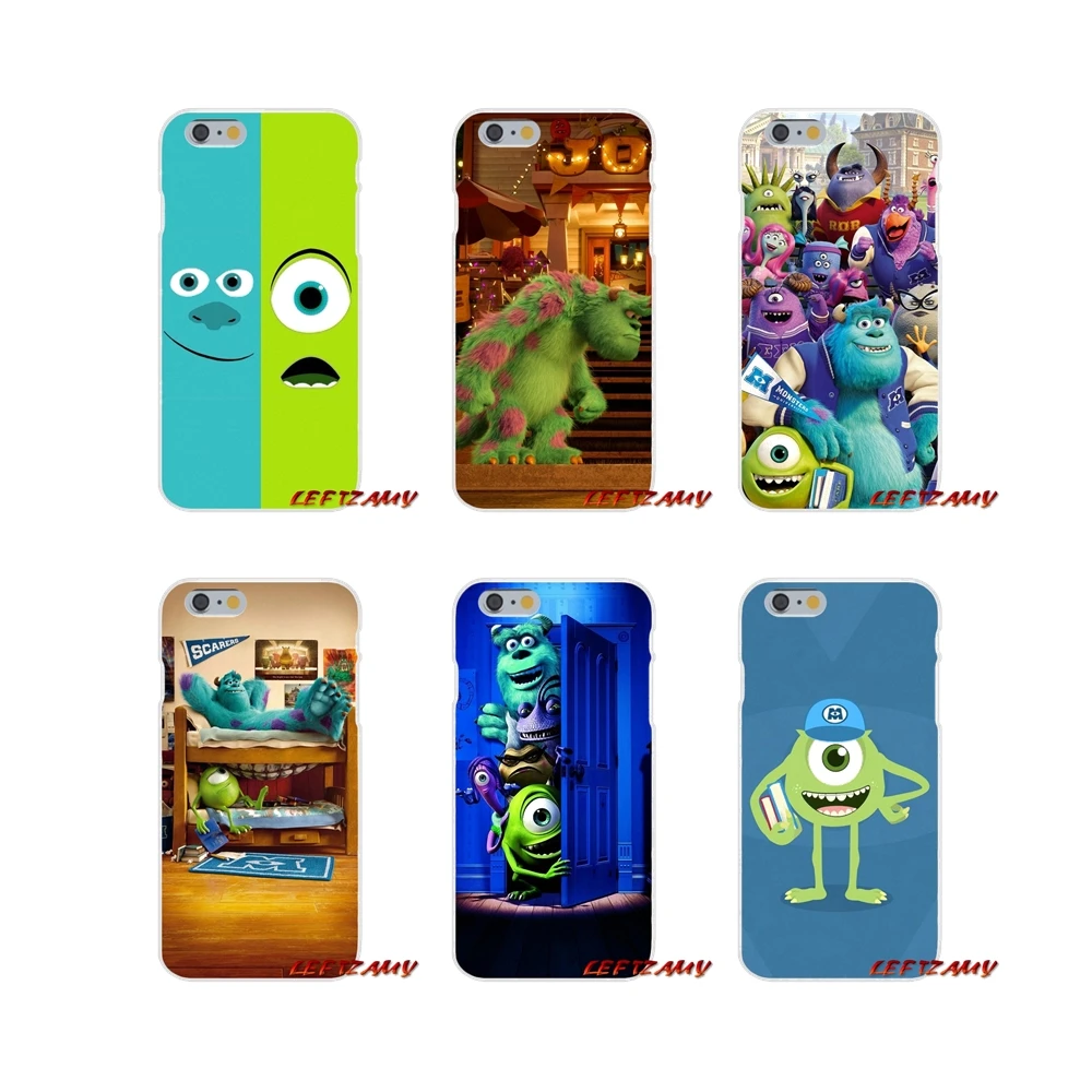 Monsters Inc Sully Mike Wazowski лучшие аксессуары для друга чехлы телефонов Чехлы iPhone X XR XS MAX 4 4S