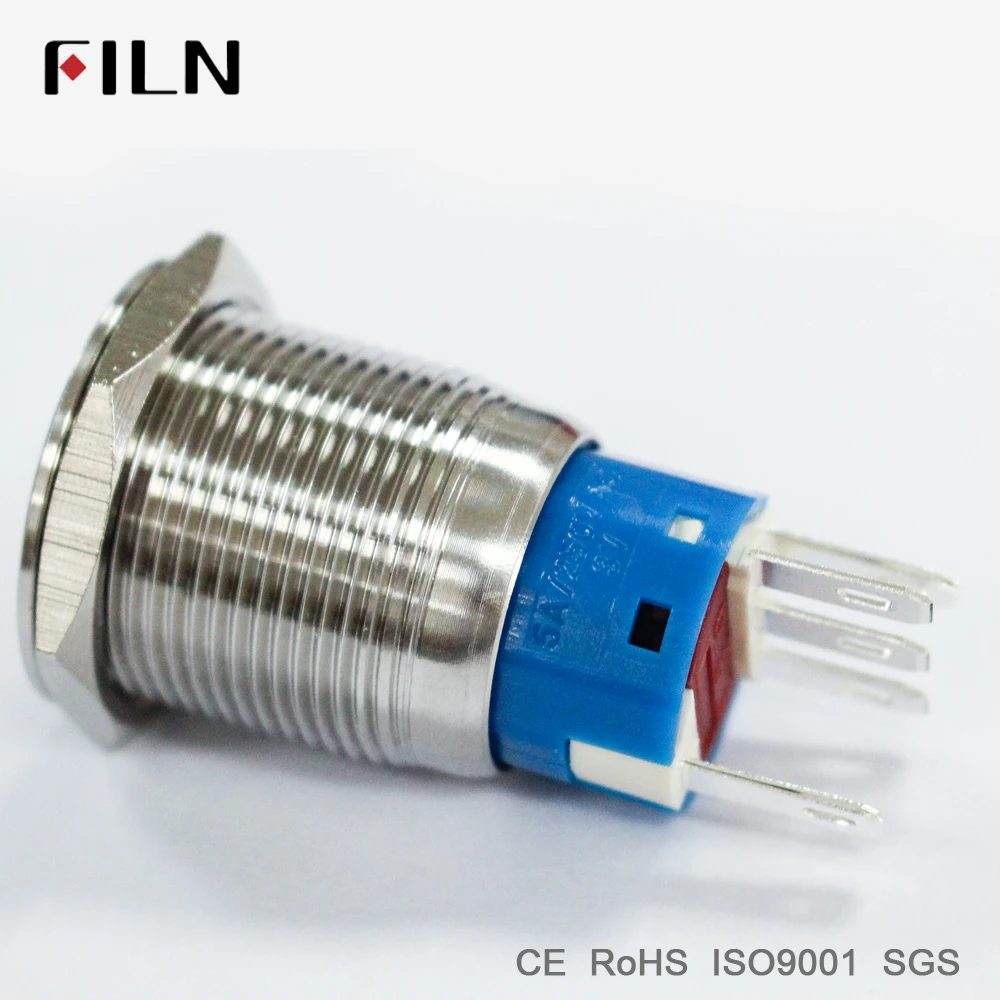 flat push button switch